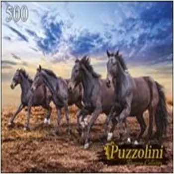 Пазлы 500 элементов лошадиный галоп