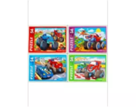 Пазлы 54 элемента большие гонки