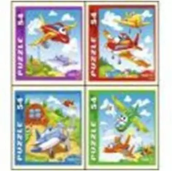 Пазлы 54 элемента самолетики