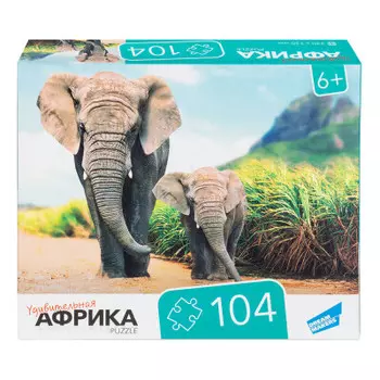 Пазлы дрим мейкерс 104 эл африка ri1001