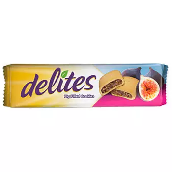 Печенье Delites инжир 120г