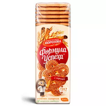 Печенье Формула успеха с корицей 350г ки морозова