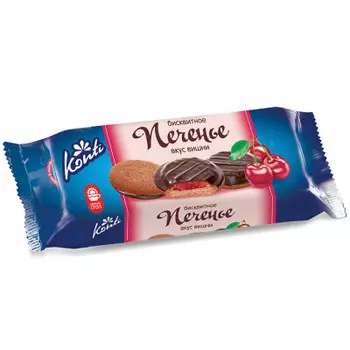 Печенье конти 135г вкус вишни