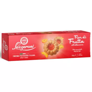Печенье лаззарони фиор де фрута песочное 100 г