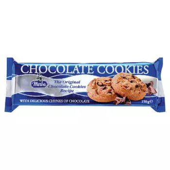 Печенье с темным шоколадом 150 г мерба