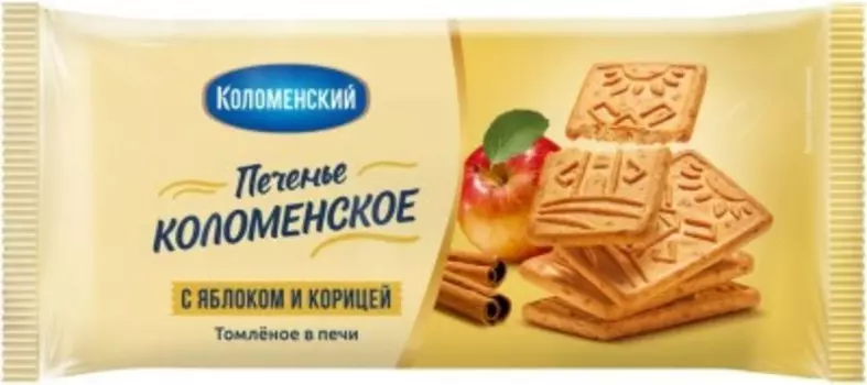Печенье сахарное 120 г яблоко корица коломенское