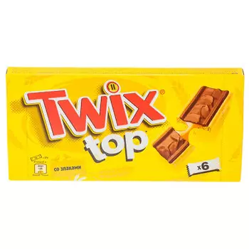 Печенье твикс топ 126 г марс