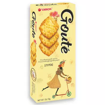 Печенье затяжное гуте 72г орион