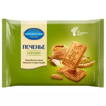Печенье злаковое 240 г коломенское