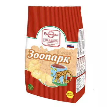 Печенье зоопарк 350г брянконфи