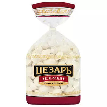 Пельмени цезарь 600г классические