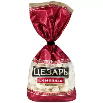 Пельмени цезарь 800г семейные