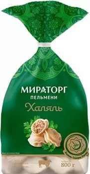 Пельмени халяль 800 г мираторг