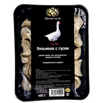 Пельмени Хорошая Кухня с гусем 450г