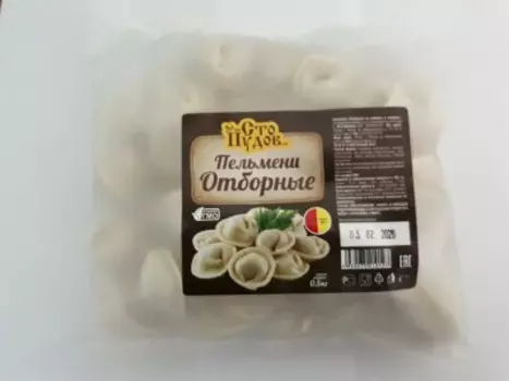 Пельмени отборные 500 г просто пудовые