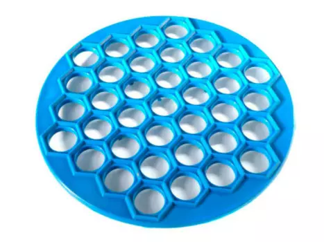 Пельменница 37 ячеек 25,5 см пластмассовая мультидом мг76-56