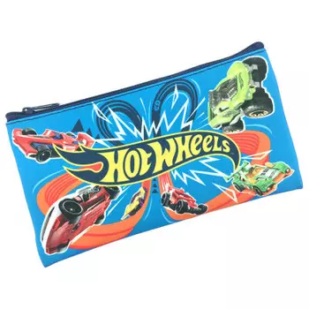 Пенал плоский Centrum 19*10см Hot Wheels на молнии полиэстер 88645
