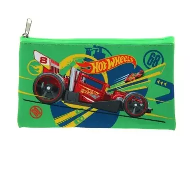 Пенал плоский центрум 20, 5*10.8 см хот вилс на молнии полиэстер 89239
