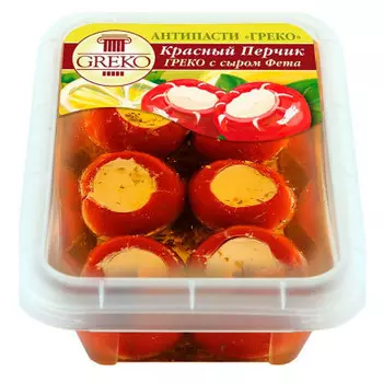 Перчик красный Греко с сыром 240г