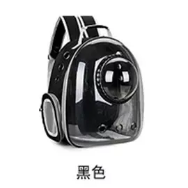 Переноска для животных Европа канвас/abs пластик/металл черный 32*22*42 см tr-02