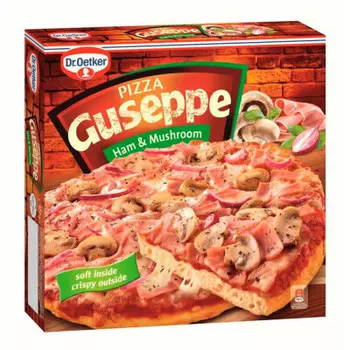 Пицца Guseppe ветчина грибы 425г