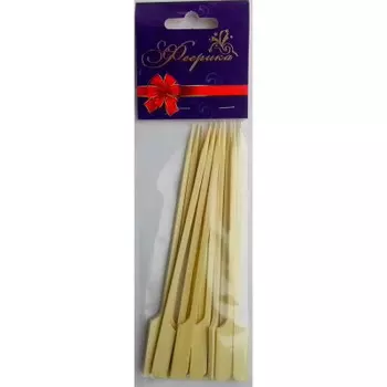 Пики для канапе Феерика 12ш гольф т бамбук ф-721