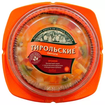 Пирог тропик 500г тирольские