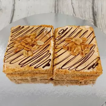 Пирожное крем-карамель 450г хэлла