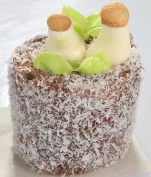 Пирожное Лесной пенек бисквитное 70 г Колос