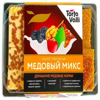 Пирожное медовый микс 270г Свежий хлеб