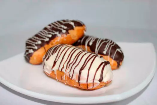 Пирожное трубочка заварная с кремом 60г, собственное производство