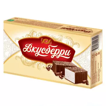 Пирожное вкусберри 400г глазированное кит
