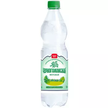 Питьевая вода Напитки из Черноголовки 0,5л газ пэт