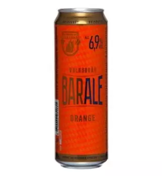 Пивной напиток барэль 0,449л 6,9% апельсин ж/б