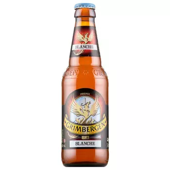 Пивной напиток гримберген бланш 0.33 л 6% пшеничное ст/б
