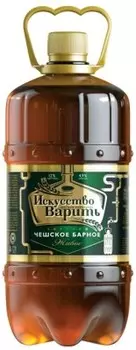 Пиво чешское 1.3 л 4, 9% барное живое пл/б