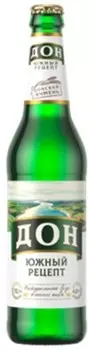 Пиво дон южный рецепт 0.45 л 4, 6% светлое ст/б