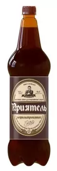 Пиво приятель нефильтрованное 5,0% 1,3л пл/б