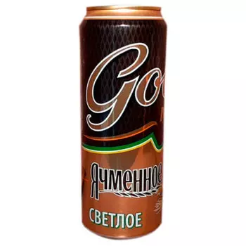 Пиво светлое Gold Mine Beer 0,45л 4,5% ячменное ж/б