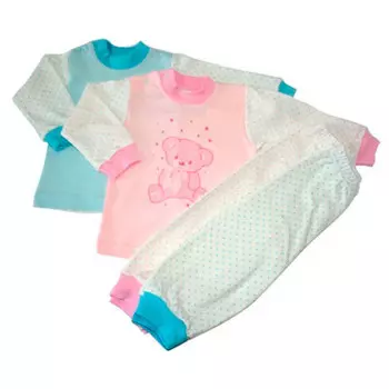 Пижама детская Амелли р.80 е.332.050.27.005/006