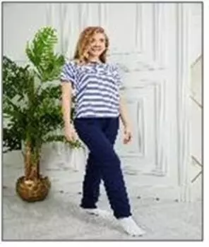 Пижама женская футболка брюки 711940761