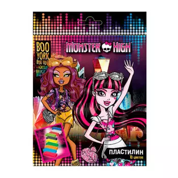 Пластилин 10цв 200г мх бу йорк 86523