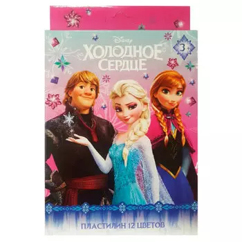 Пластилин 12цв Centrum холодное сердце 85706