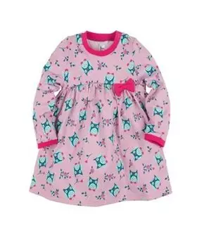 Платье для девочки р.26 совы 137б-181