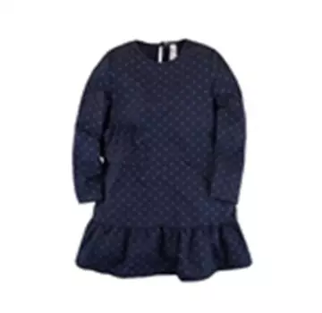 Платье прованс р.98-128 синий горошек 149б-187