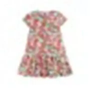 Платье р.110 красный 137л-171