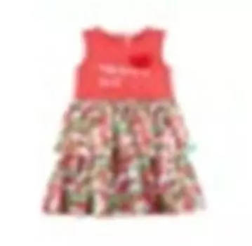 Платье р.116 красный 138л-165