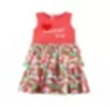 Платье р.122 красный 138л-165