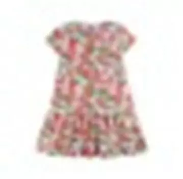 Платье р.128 красный 137л-171