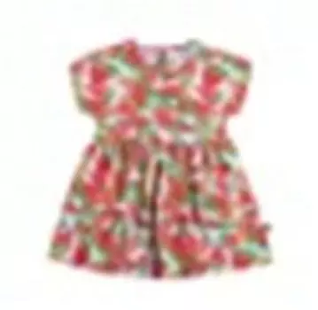 Платье р 134 красный 158мп-171-а